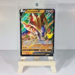 Zamazenta V Celebrations 018/025 Holo Ultra Rare Pokémon TCG Card Sword & Shield